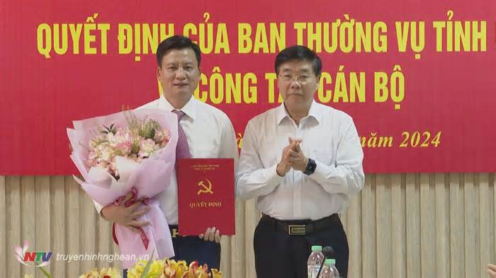 Phó Giám đốc công an tỉnh Nghệ An làm Phó trưởng ban Nội chính Tỉnh ủy