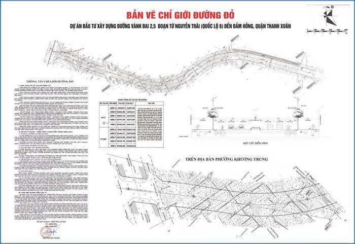 Công bố đơn giá bồi thường, tái định cư dự án đường Vành đai 2,5 đoạn Nguyễn Trãi - Đầm Hồng