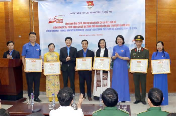 Tuổi trẻ Nghệ An trao tặng Nhà đại đoàn kết tại tỉnh Điện Biên