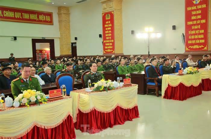 Tuyên dương 40 thanh niên Công an Nghệ An tiêu biểu, ra mắt phần mềm quản lý đoàn viên