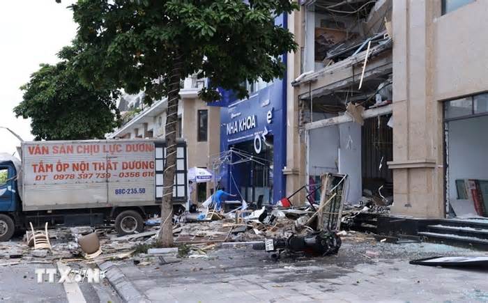 Vĩnh Phúc: Xảy ra vụ nổ lớn tại một nhà hàng Hàn Quốc, 5 người bị thương