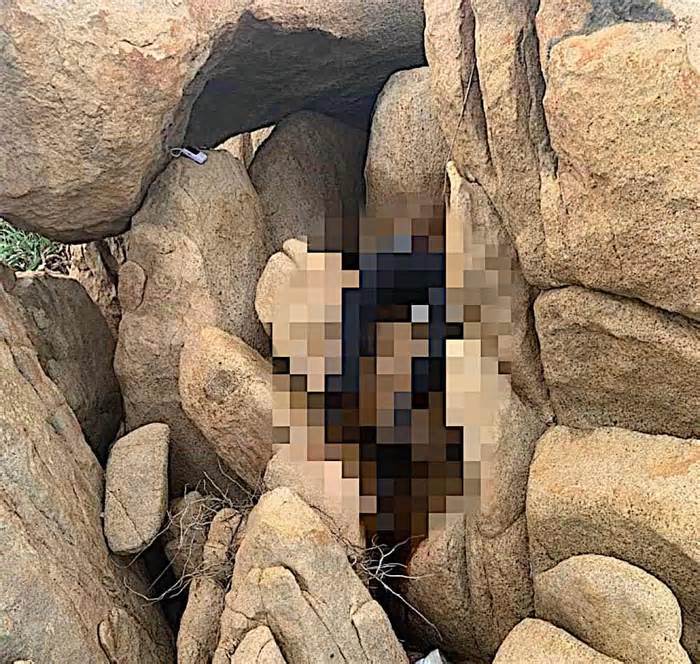 Điều tra vụ phát hiện thi thể người đàn ông nằm trong khe đá ở Bình Thuận