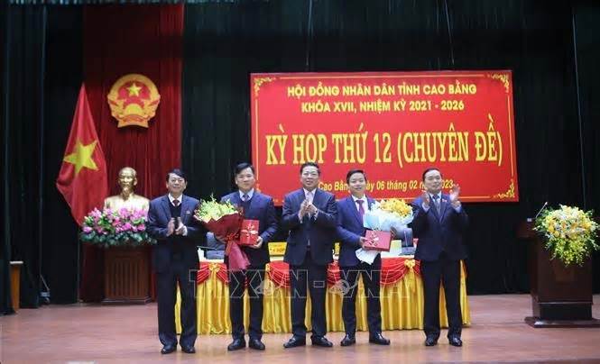 Phê chuẩn ông Trịnh Trường Huy giữ chức Phó Chủ tịch UBND tỉnh Cao Bằng
