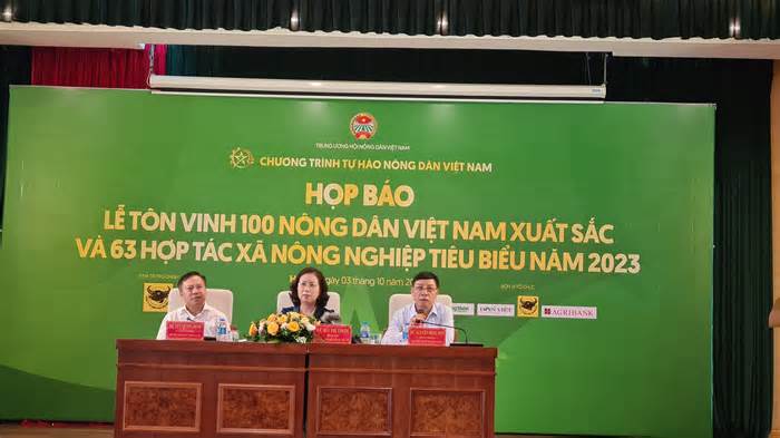 Tôn vinh 100 nông dân xuất sắc có nhiều đóng góp cho xã hội