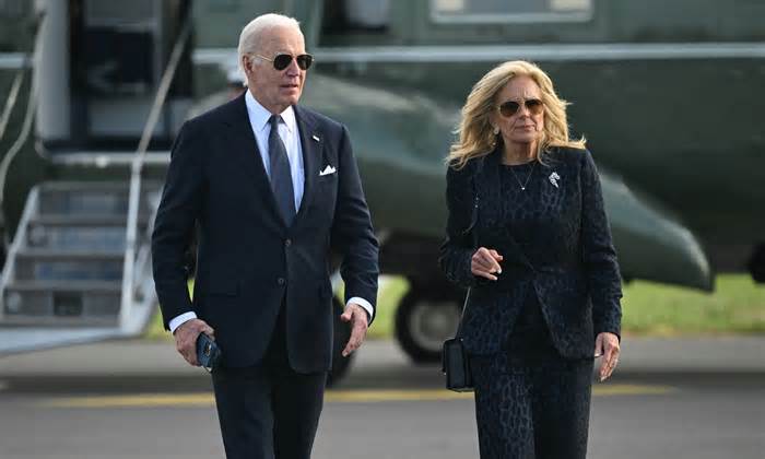 Bà Jill Biden 'ủng hộ mọi con đường chồng chọn lựa'