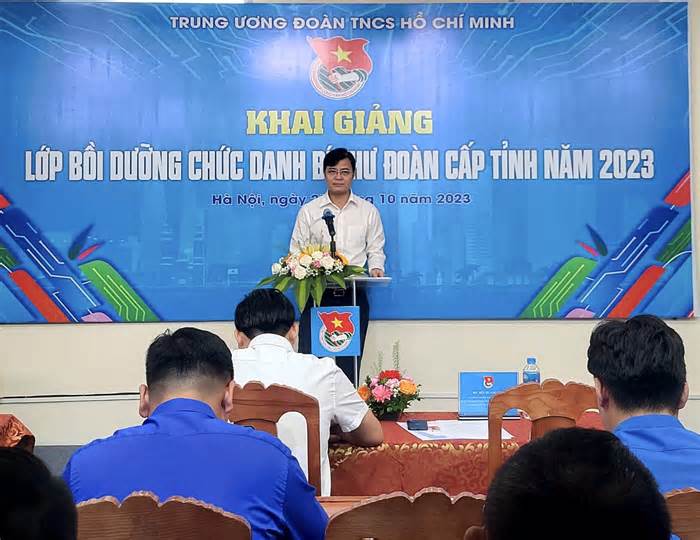 Khai giảng Lớp bồi dưỡng chức danh Bí thư Đoàn cấp tỉnh năm 2023