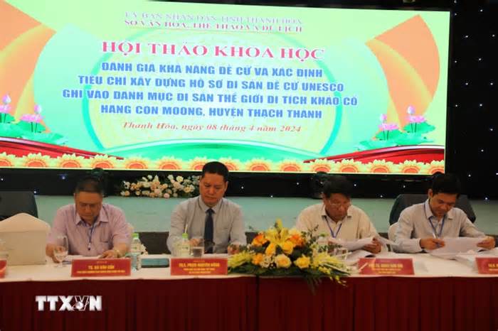 Thanh Hóa: Sớm xây dựng hồ sơ Di sản Thế giới với di tích Hang Con Moong