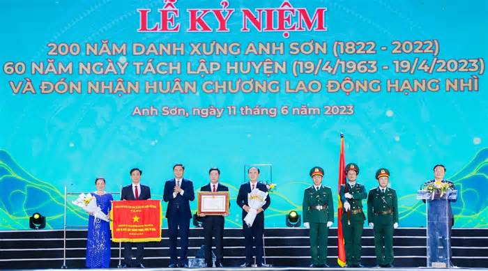 Lễ kỷ niệm 200 năm danh xưng Anh Sơn