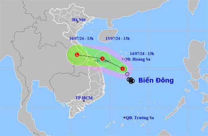 Dự báo thời tiết ngày mai 15/7: Mưa lớn từ Bắc vào Nam, biển động