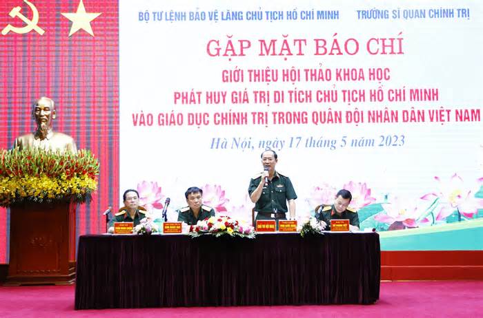 Thiếu tướng Đinh Quốc Hùng: Những di tích về Chủ tịch Hồ Chí Minh là ‘địa chỉ đỏ’