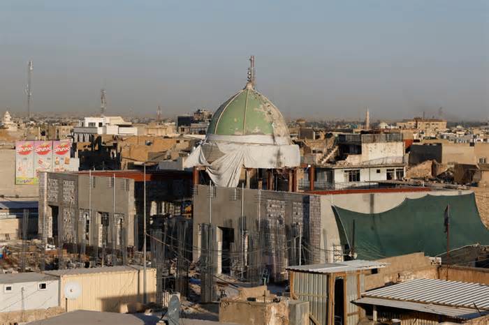 Phát hiện thứ 'rợn người' do IS để lại tại nhà thờ Hồi giáo nổi tiếng ở Iraq
