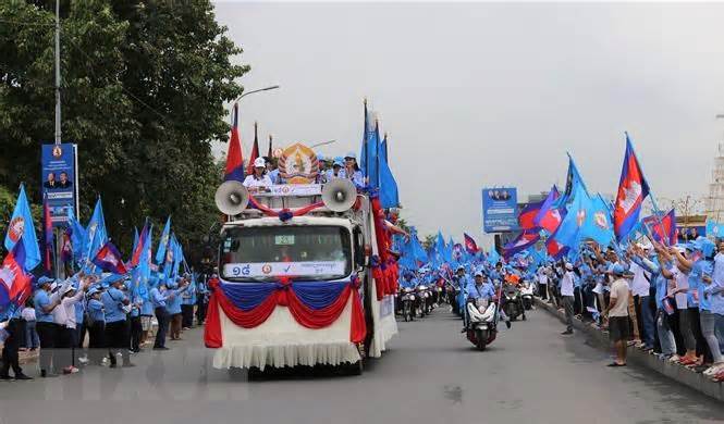 Người dân Campuchia hân hoan chờ đón sự kiện chính trị trọng đại