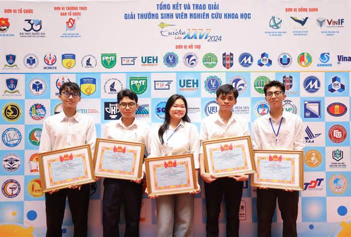 Sinh viên ngành Khoa học máy tính SIU 'bội thu' giải thưởng