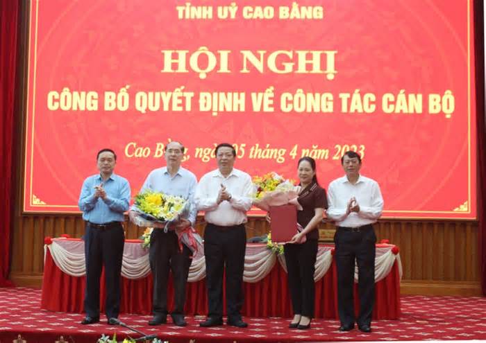 Điều động nữ Bí thư Huyện uỷ làm Trưởng Ban Nội chính Tỉnh uỷ Cao Bằng