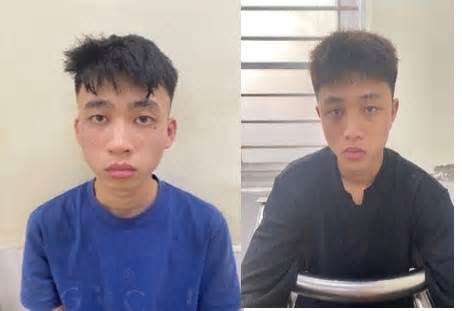 Bắt giữ 2 thanh niên trộm cắp xe máy ở Hà Nội