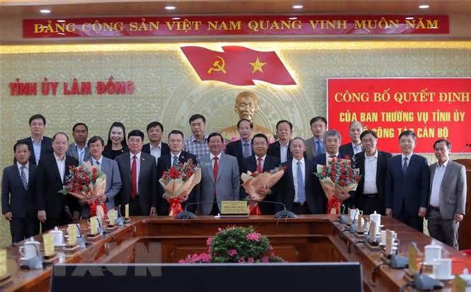 Lâm Đồng điều động, luân chuyển 4 lãnh đạo cấp sở, huyện, thành phố