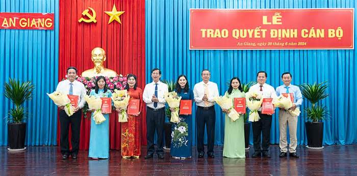 Điều động, bổ nhiệm nhân sự mới ở TPHCM, An Giang, Đắk Lắk, Nghệ An