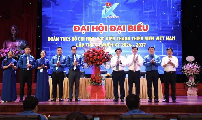 Anh Trương Khải Minh làm Bí thư Đoàn Học viện Thanh thiếu niên Việt Nam khoá IX