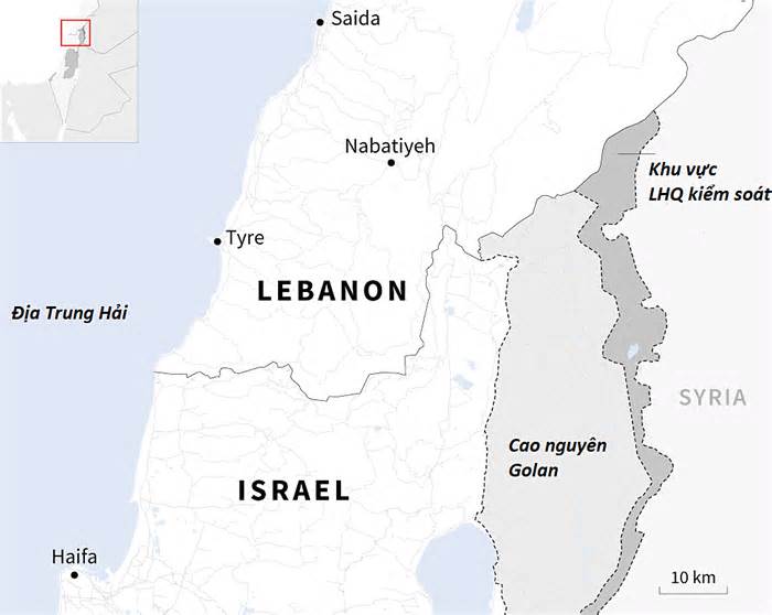 Hezbollah nã hơn 200 rocket vào lãnh thổ Israel