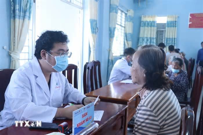 Thanh niên Thông tấn xã Việt Nam tình nguyện vì sức khỏe cộng đồng