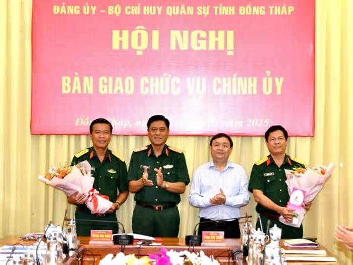 4 Đại tá quân đội nhận nhiệm vụ mới đầu năm Ất Tỵ