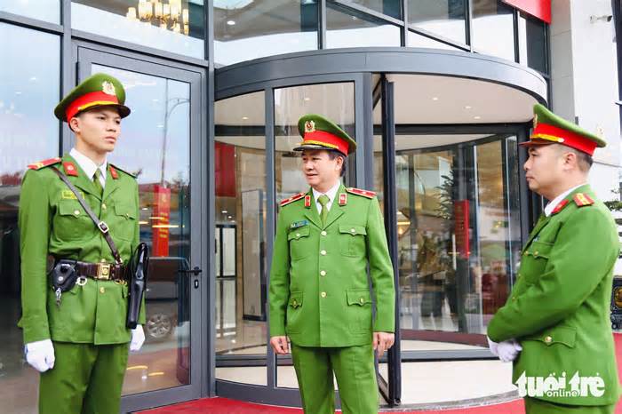 Kiểm tra công tác bảo vệ các mục tiêu phục vụ Đại hội XIV của Đảng