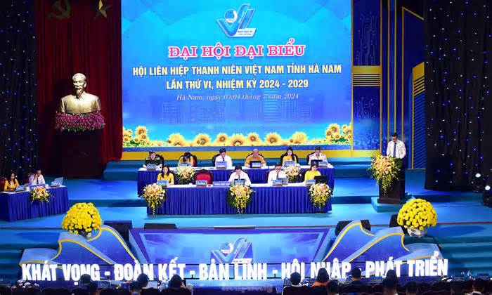 Anh Trần Ngọc Nam tái cử làm Chủ tịch Hội LHTN Việt Nam tỉnh Hà Nam Khoá VI
