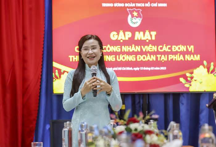 Bí thư Trung ương Đoàn gặp mặt đầu Xuân các đơn vị thuộc Trung ương Đoàn khu vực phía Nam