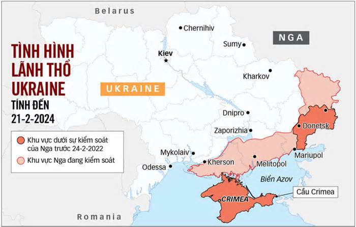 Xung đột Nga - Ukraine đã 2 năm, bao giờ hòa bình?