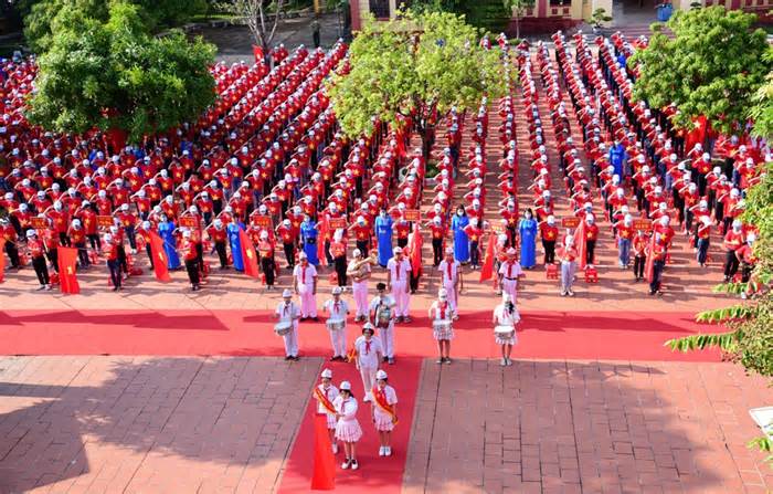 Ninh Bình khai giảng năm học mới không thả bóng bay, không quá 45 phút