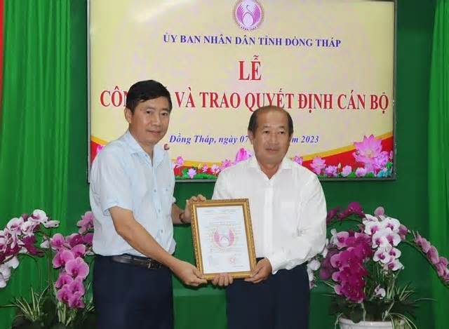 Phó Chủ tịch tỉnh Đồng Tháp Đoàn Tấn Bửu làm Giám đốc Sở Y tế