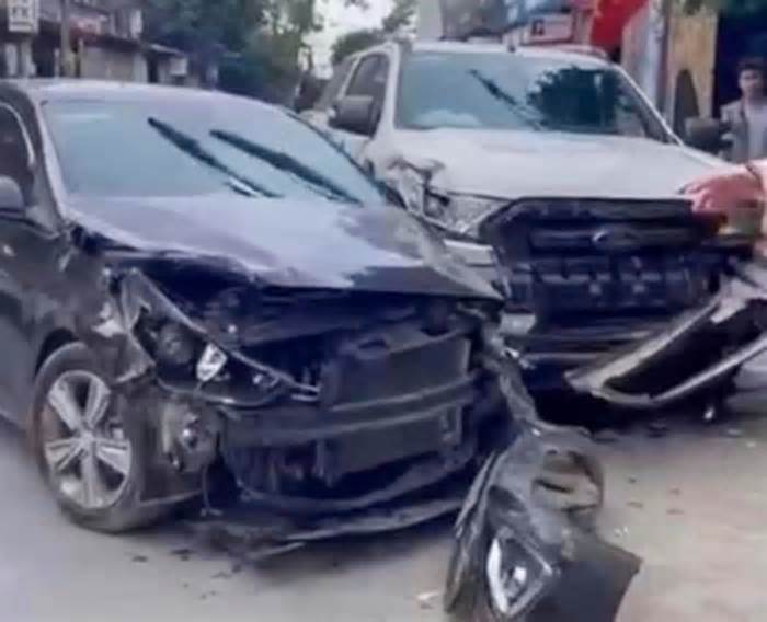 Tai nạn liên hoàn ở Lạng Sơn, 1 người bị thương