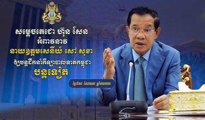 Thủ tướng Hun Sen muốn đại tướng Sao Sokha tiếp tục làm chủ tịch FFC