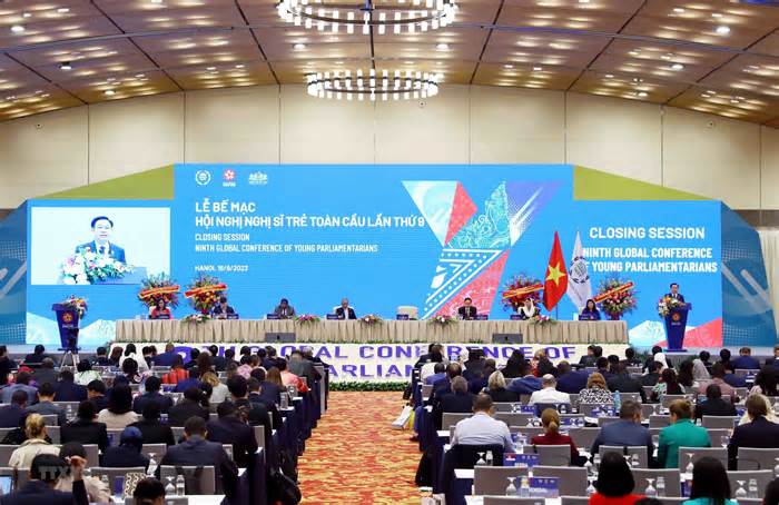 Bế mạc Hội nghị Nghị sỹ Trẻ Toàn cầu lần thứ 9 tại Hà Nội