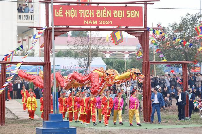 Lễ hội Tịch điền Đọi Sơn cầu mưa thuận gió hòa, mùa màng tươi tốt