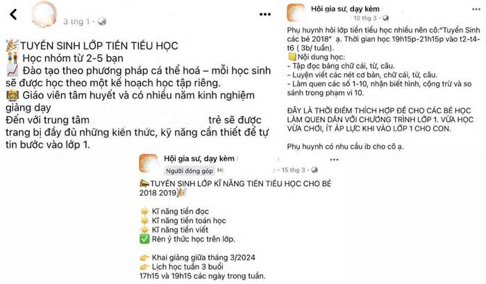 Cho con học lớp tiền tiểu học trên mạng, nhiều phụ huynh tiền mất tật mang