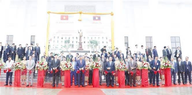Học viện Chính trị Công an Lào - Món quà ý nghĩa của Việt Nam