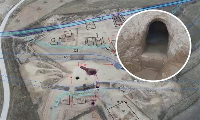 Mạng lưới đường hầm phòng ngự thành phố cổ 4.000 năm