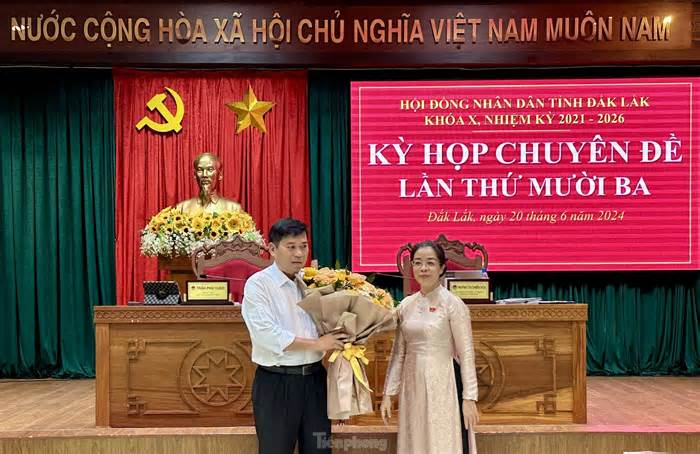 Kiện toàn chức danh ủy viên UBND tỉnh Đắk Lắk