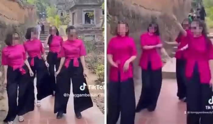 Xử phạt người đăng clip 4 phụ nữ nhảy nhót tại chùa Bổ Đà