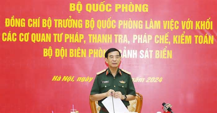 Đại tướng Phan Văn Giang: Hoàn thiện thể chế để kiểm soát quyền lực phòng, chống tham nhũng, tiêu cực