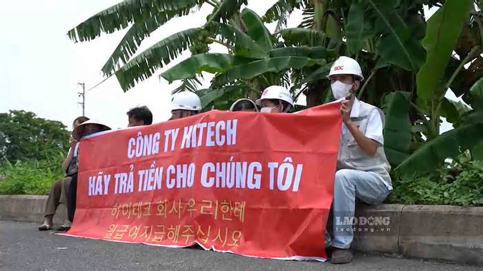 Bắc Ninh giải quyết kiến nghị của các thầu phụ bị Hitech Vina nợ tiền