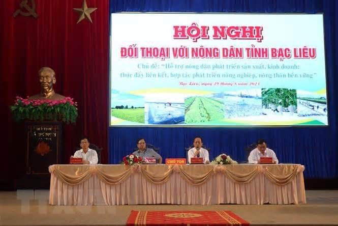 UBND tỉnh Bạc Liêu đối thoại nhiều vấn đề nóng với nông dân