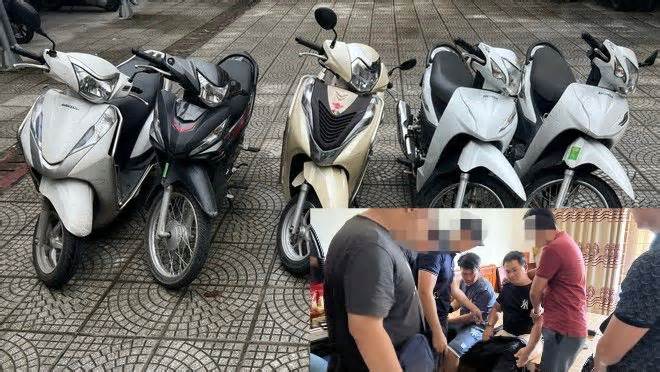 Hai anh em nghiện ma túy gây ra gần 20 vụ trộm cắp xe máy ở Hà Nội