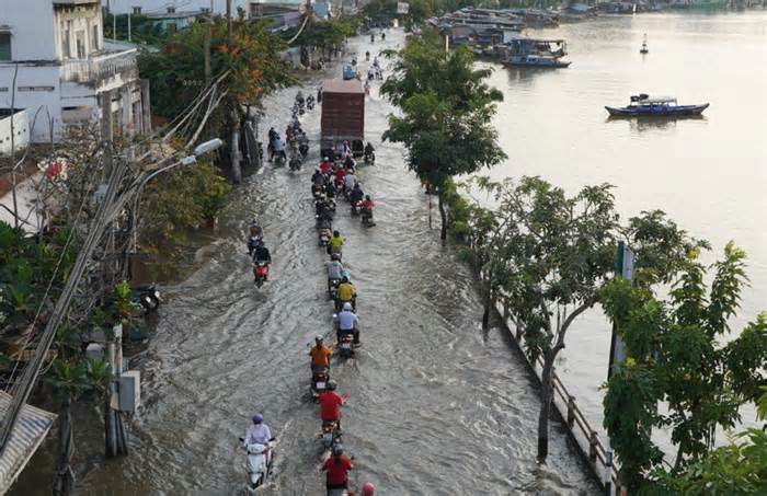 TP HCM làm dự án chống ngập đường ven kênh Tẻ