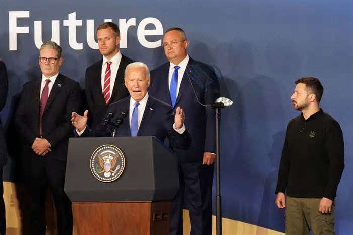 Tổng thống Biden gọi nhầm lãnh đạo Ukraine là 'Tổng thống Putin'