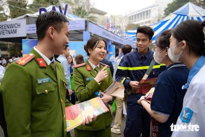 127 thí sinh trúng tuyển sớm vào các trường công an