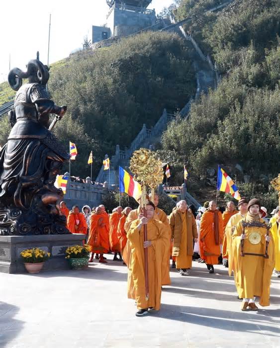 500 tăng ni, phật tử tham gia Đại lễ cầu quốc thái dân an