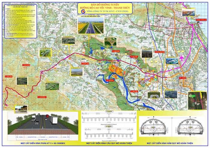 Cao tốc Vinh - Thanh Thủy gần 24.000 tỉ đồng khởi công ngày 30-4