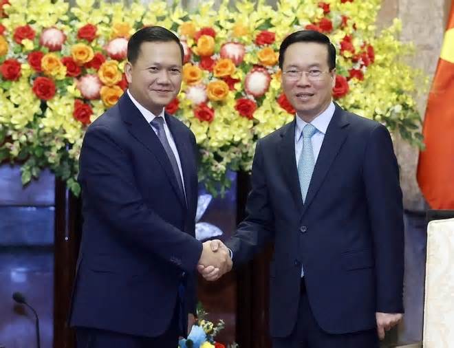 Chủ tịch Quốc hội, Chủ tịch nước tiếp Thủ tướng Campuchia